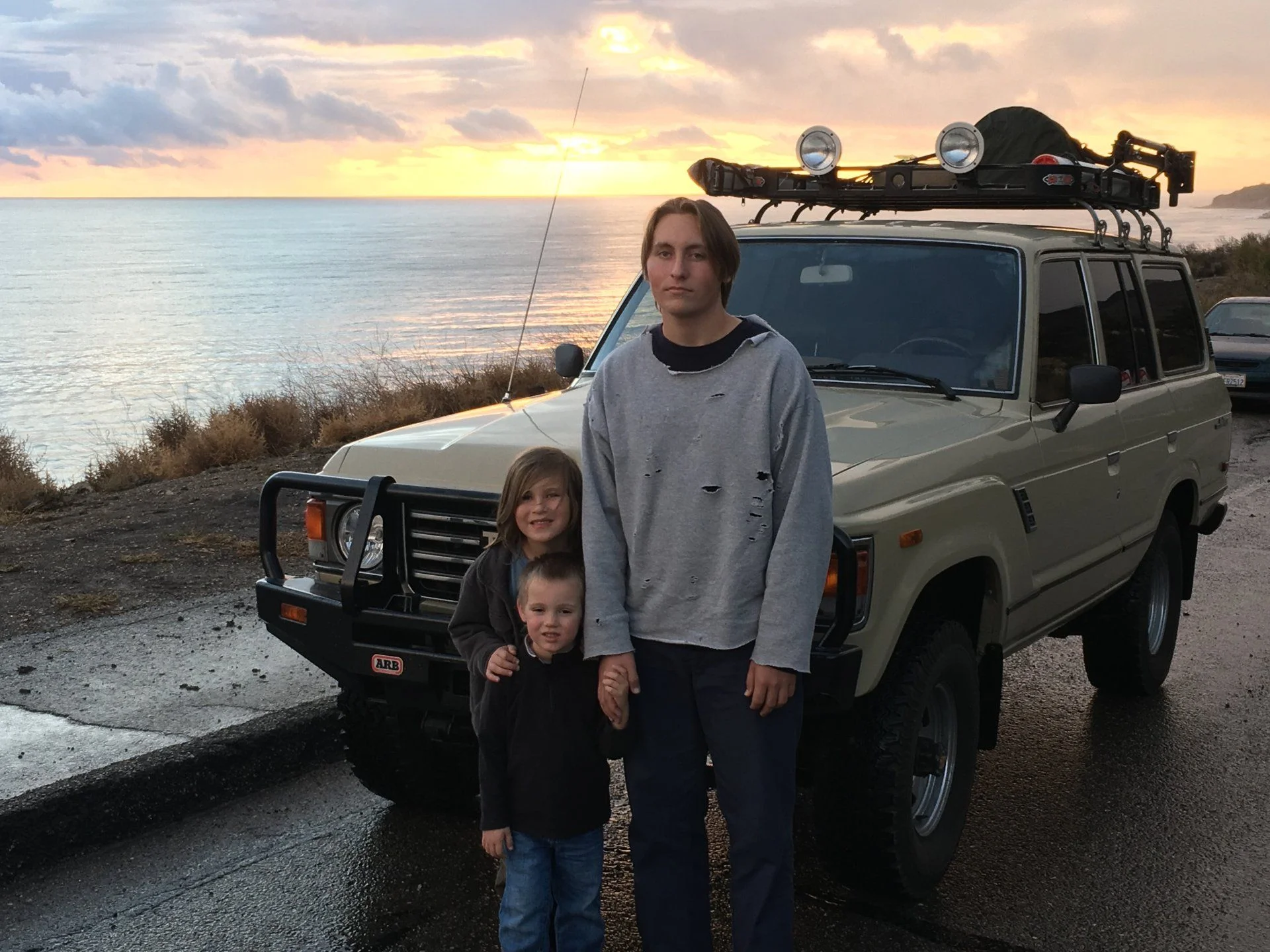 FJ60 #3 - now on West Coast with Son #1, Son #2, Son #3 (missing #4)