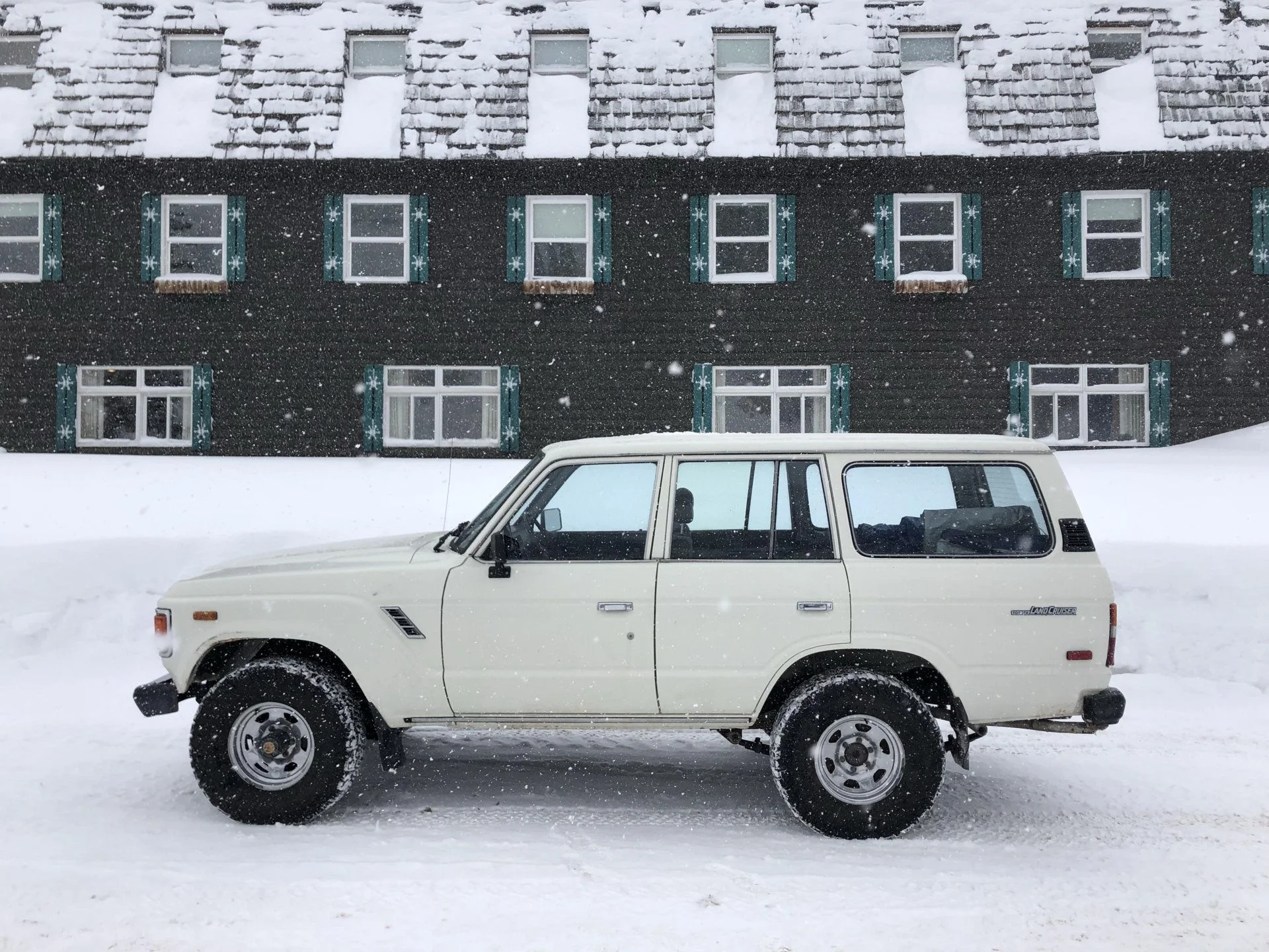 FJ60 at Alta, UT