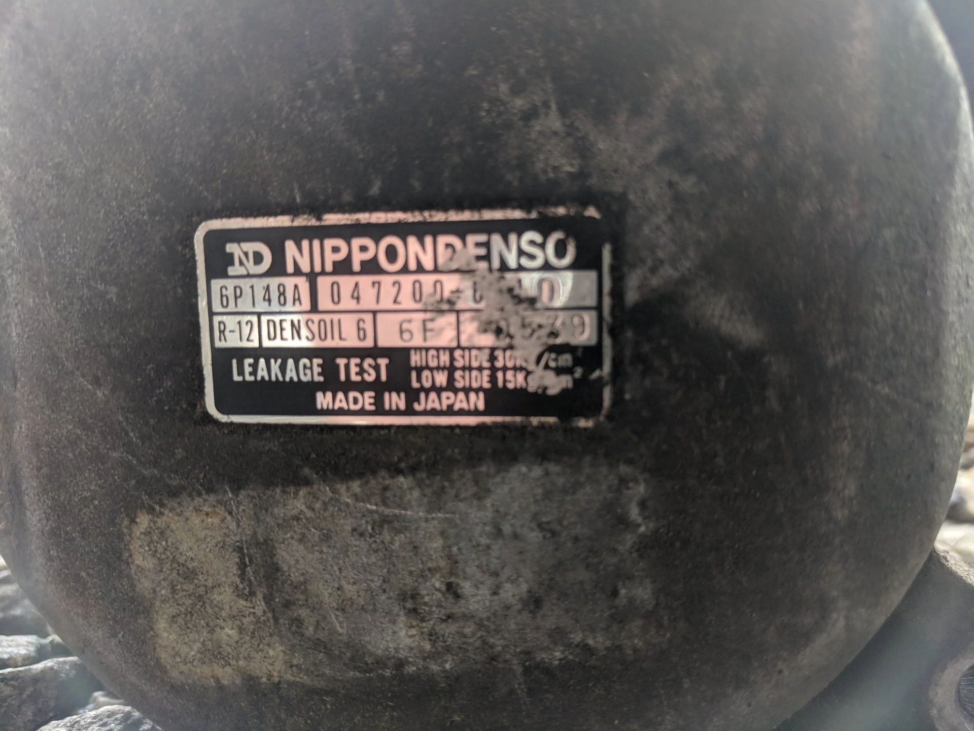FJ60 compressor