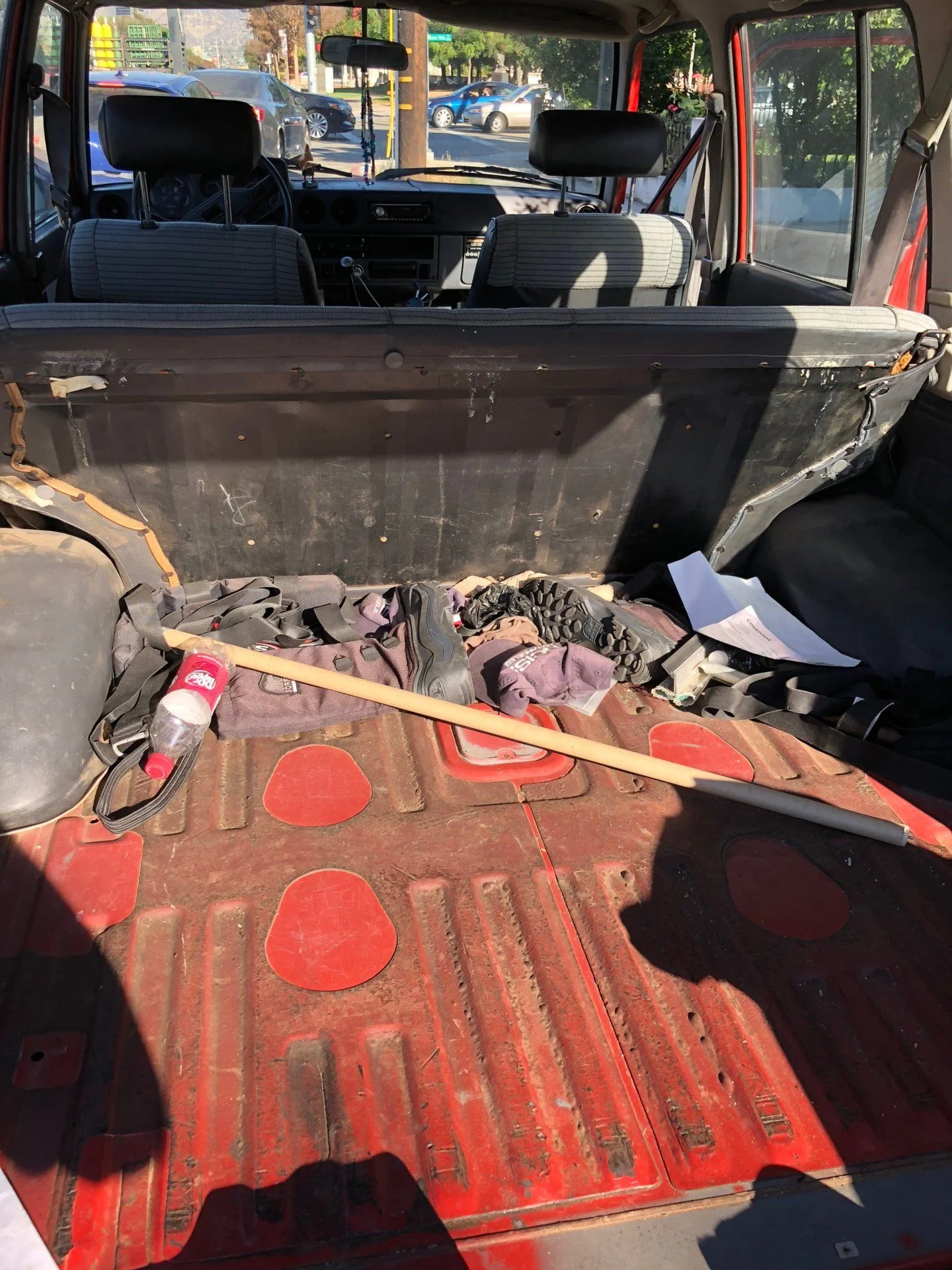 FJ60 - Rear cargo