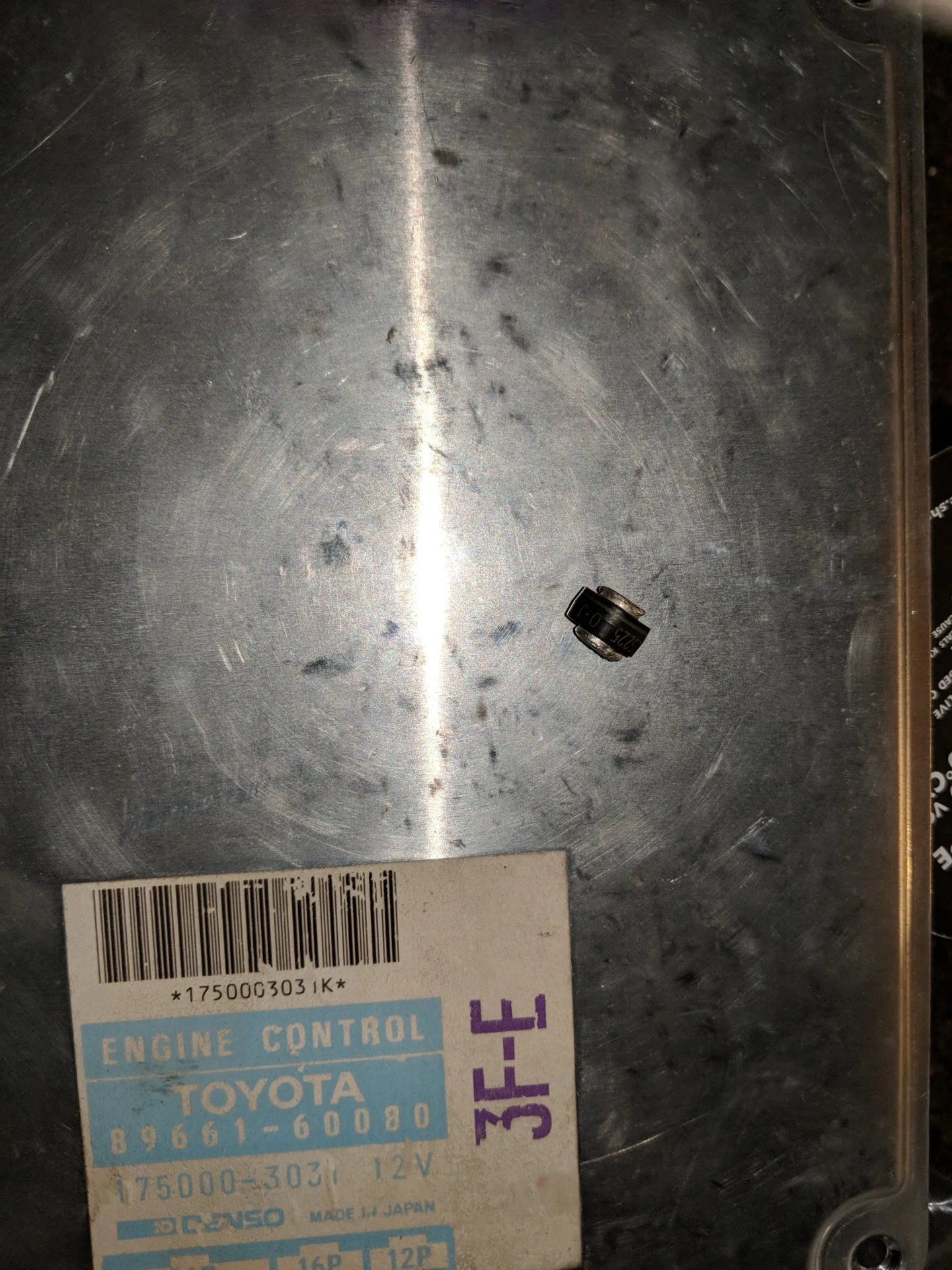 FJ80 3FE ECM burned diode