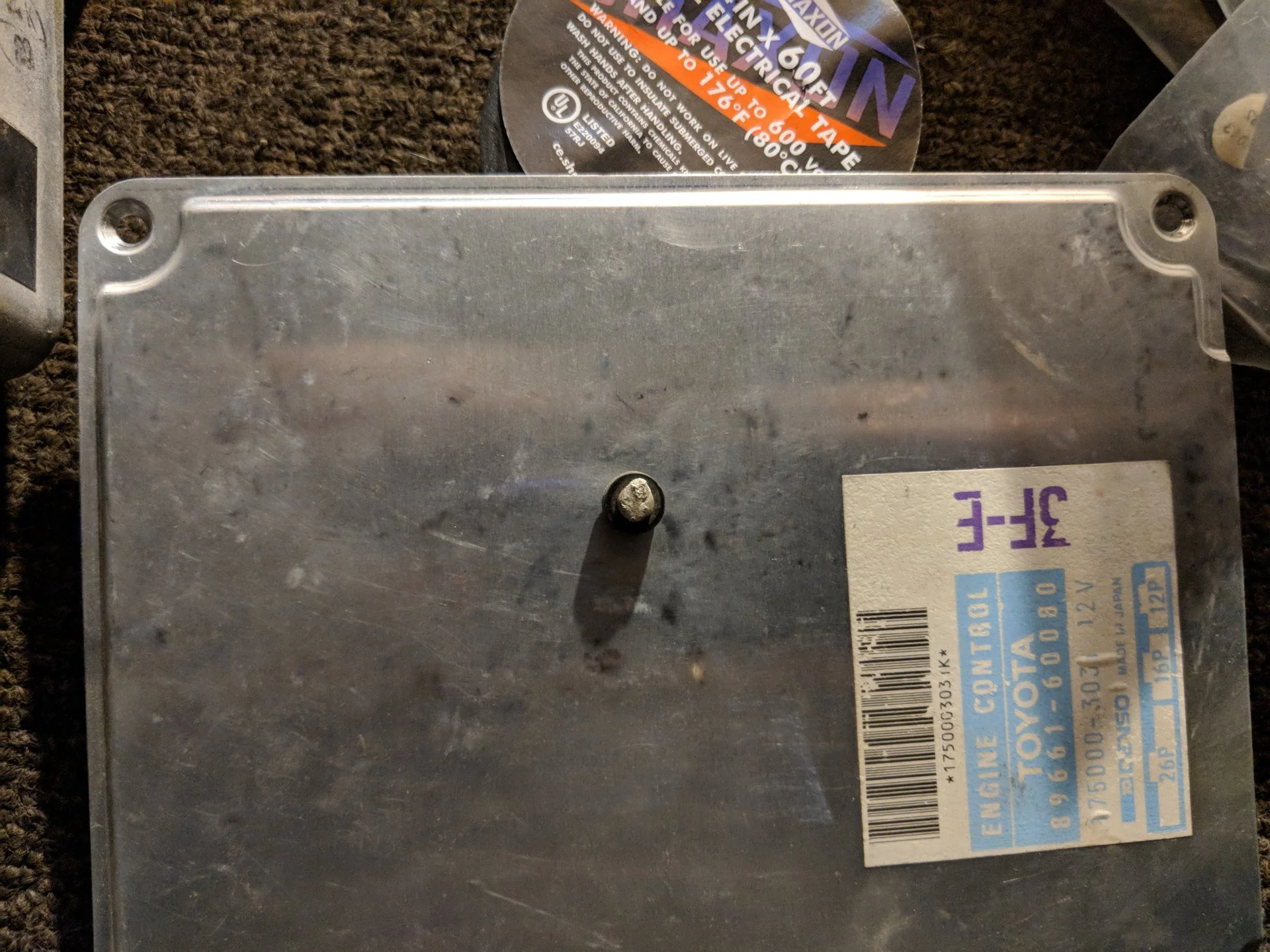 FJ80 3FE ECM burned diode