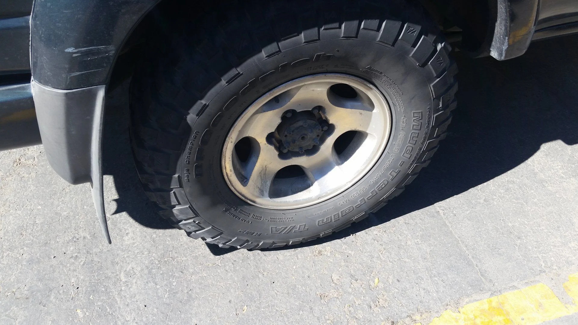 FJ80 tires