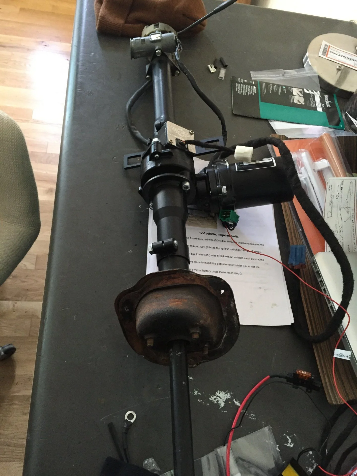 Flange Installed
