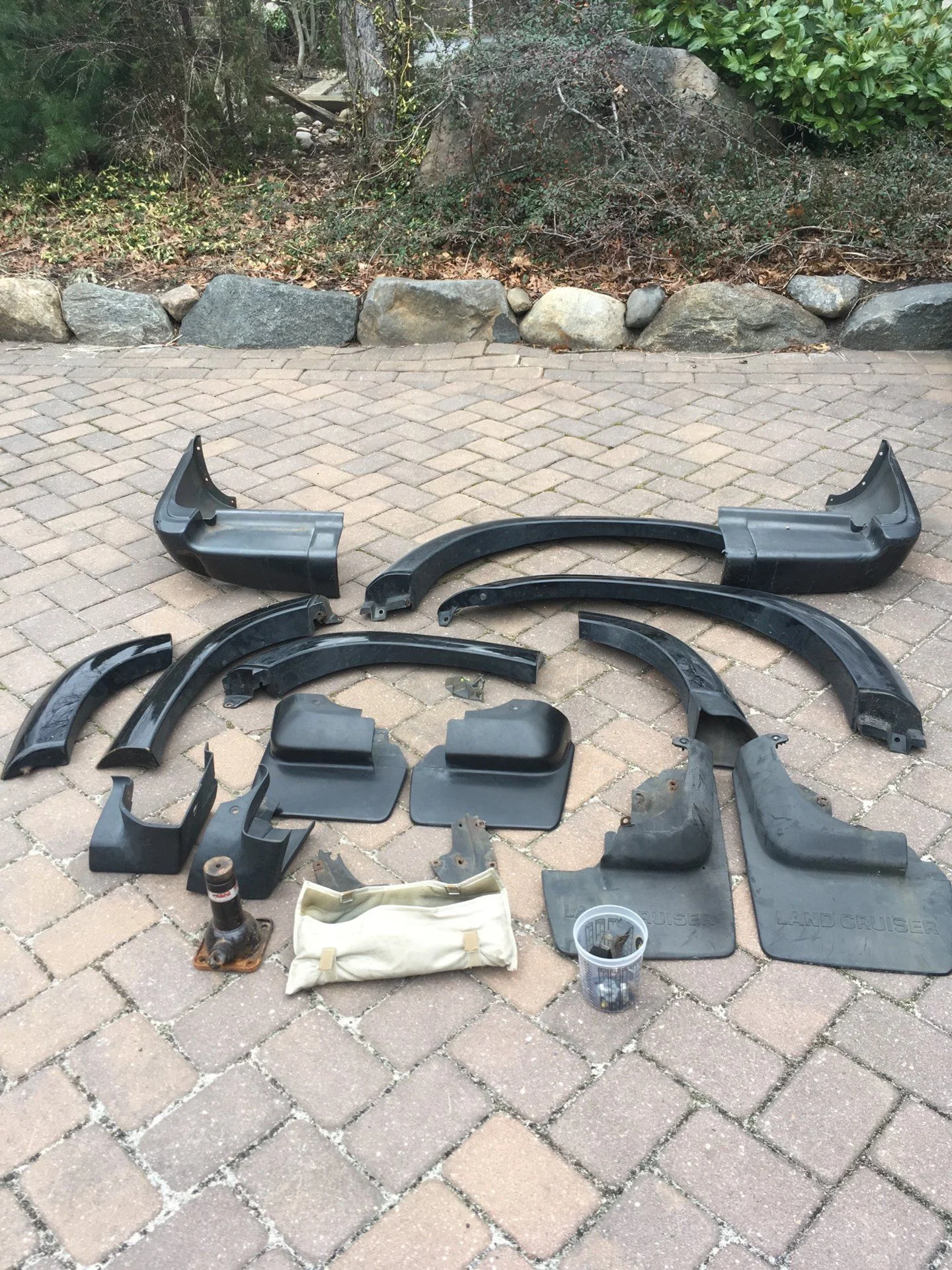 Flares, flaps, bumper