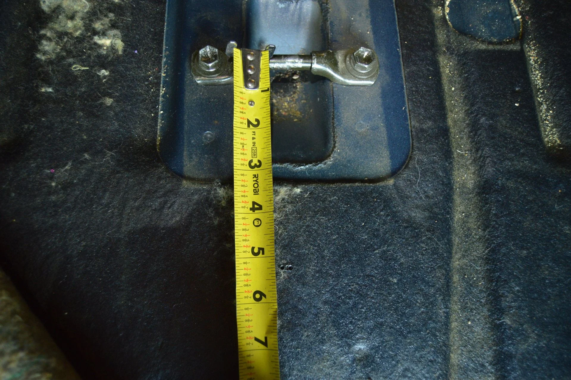 floor hole location