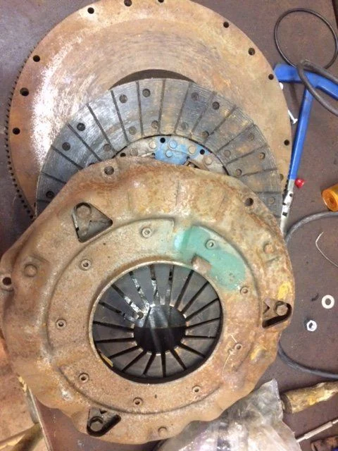 flywheel and clutch