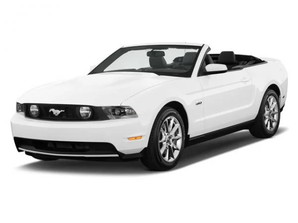 ford mustang v6 convertible 2011 exterior angularfront
