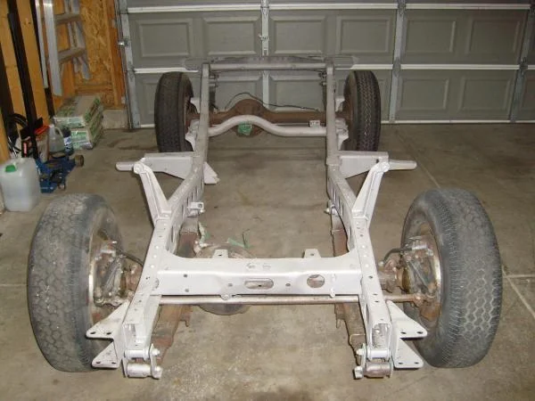 Frame after blasting 2