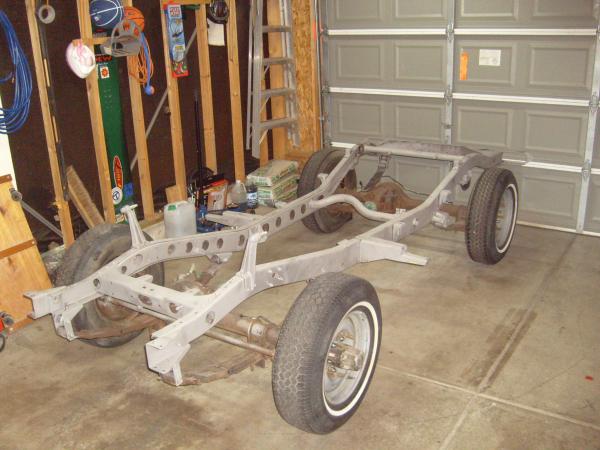 Frame after blasting
