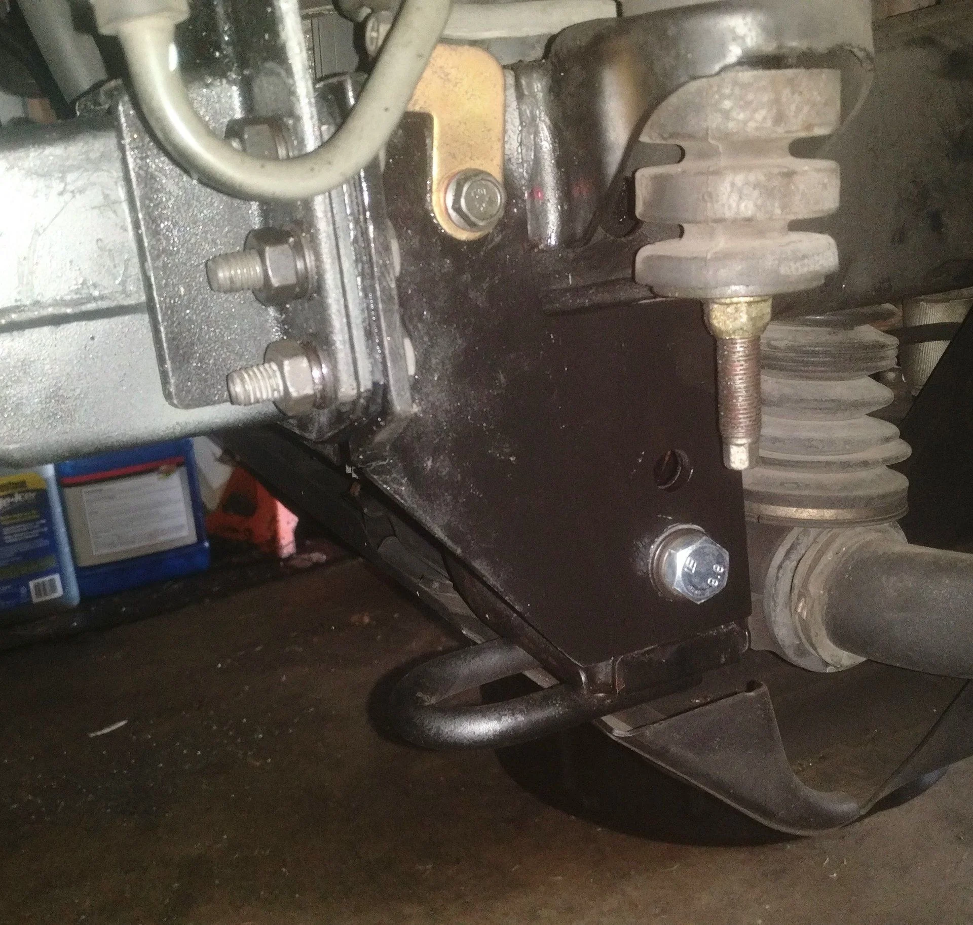 Frame horn reinforcement