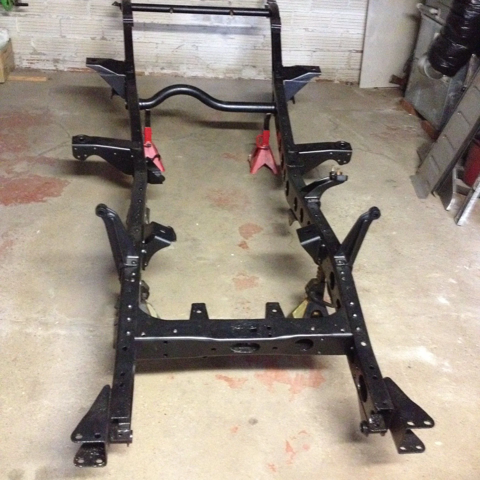Frame Powder Coated Top View 1