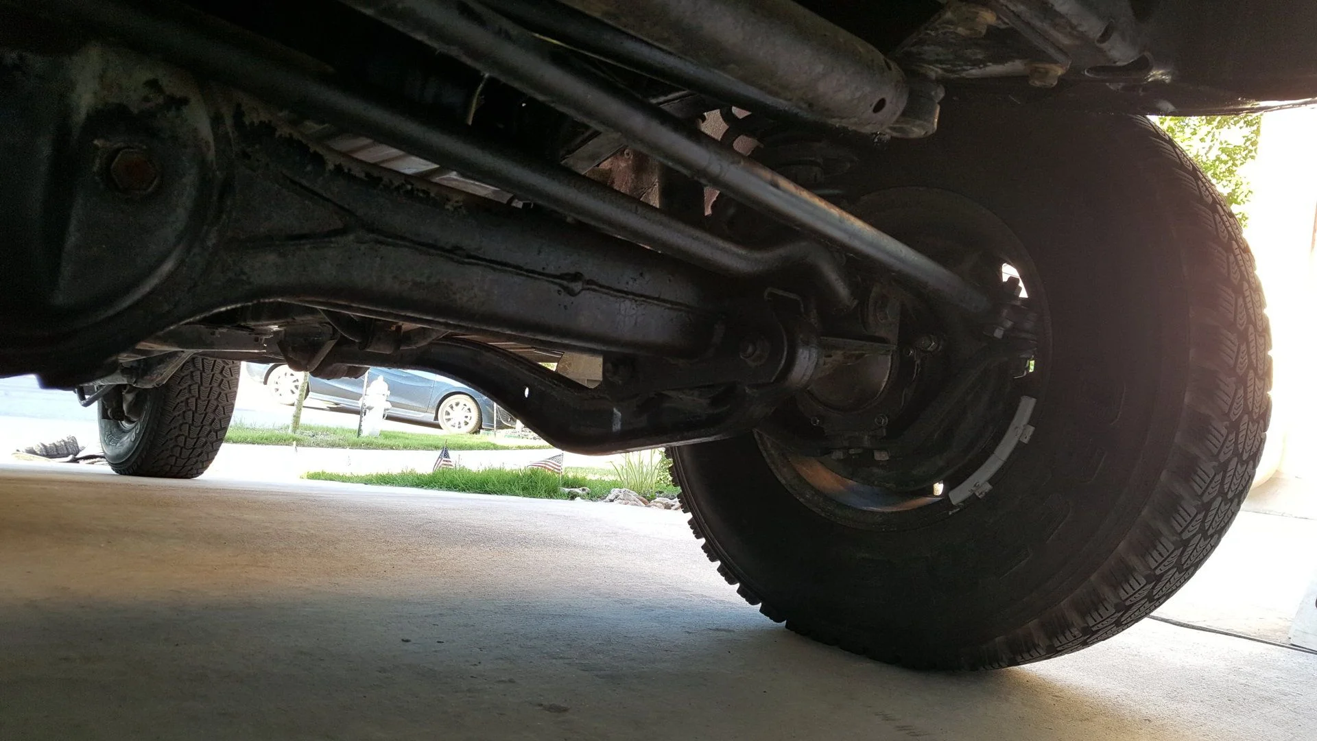 Front axle hdj81