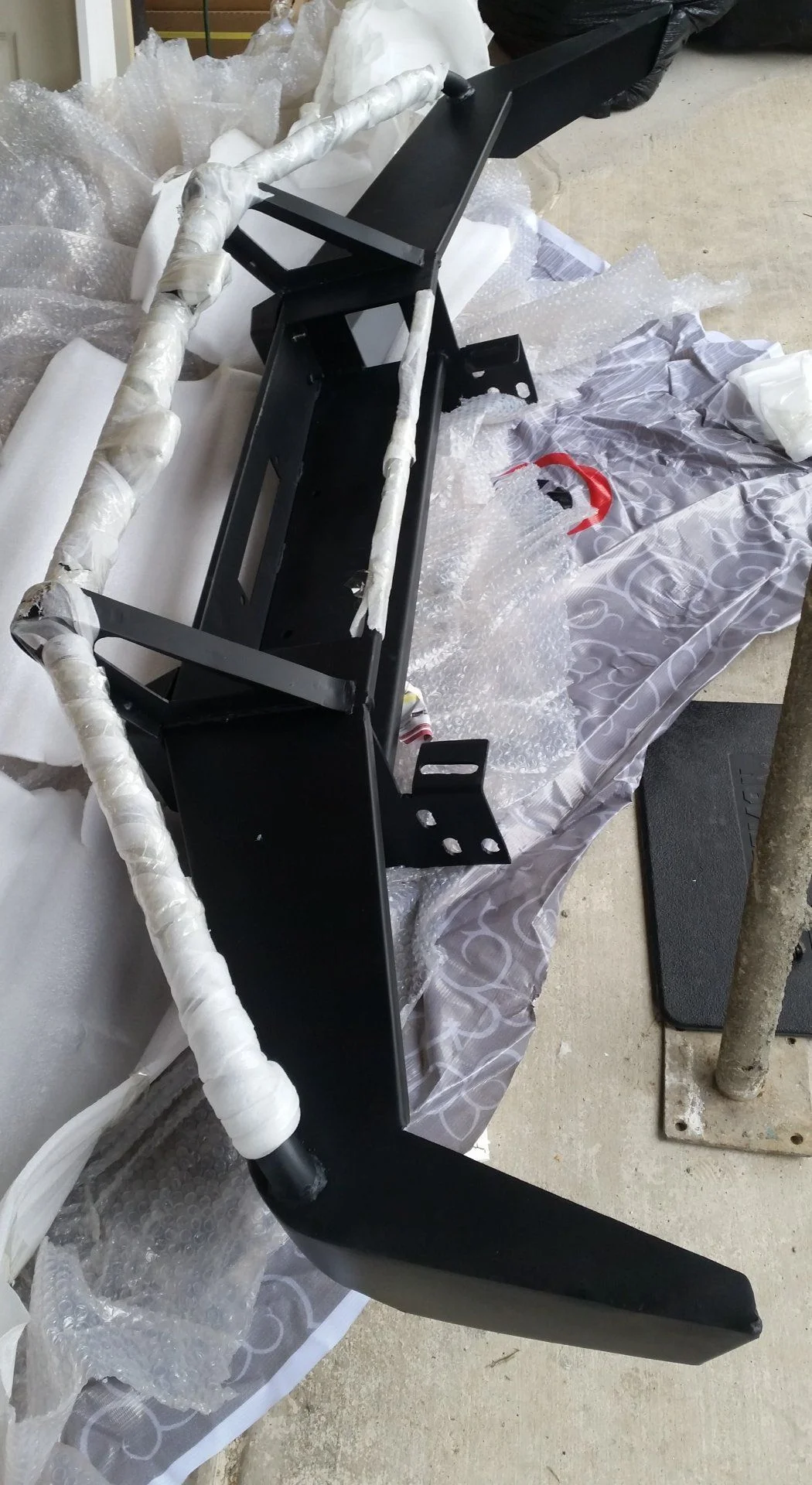 Front Bumper in packaging