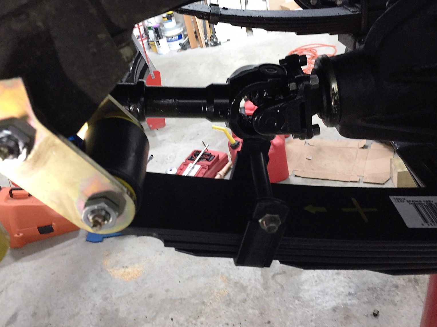 Front diff paint and knuckles rebuilt