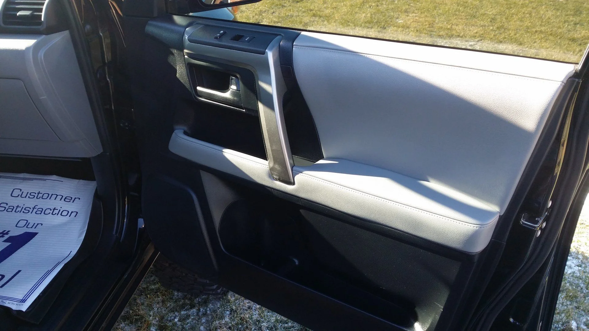 Front passenger door