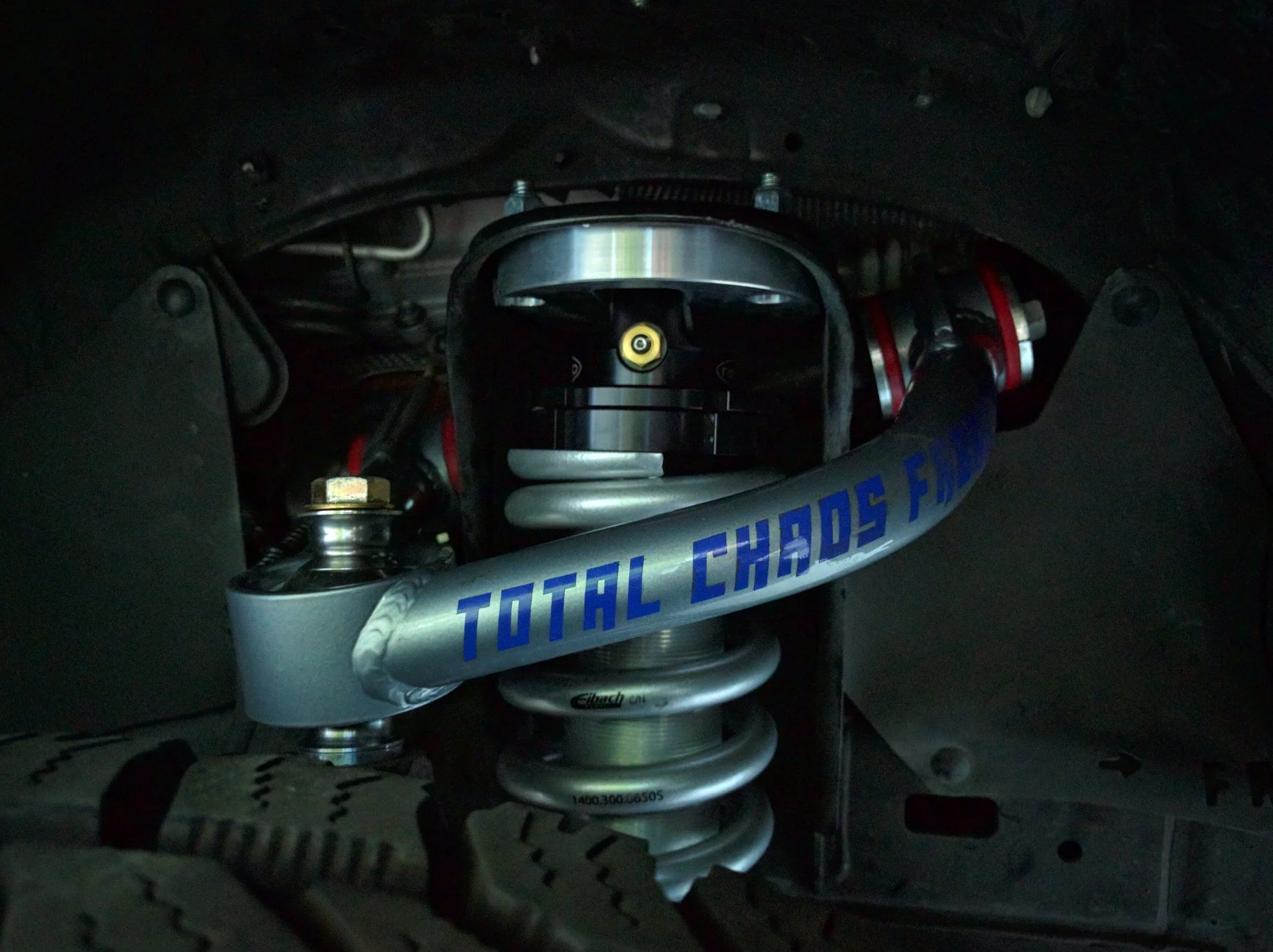 Front Radflo 2.5 coilovers with TC UCA