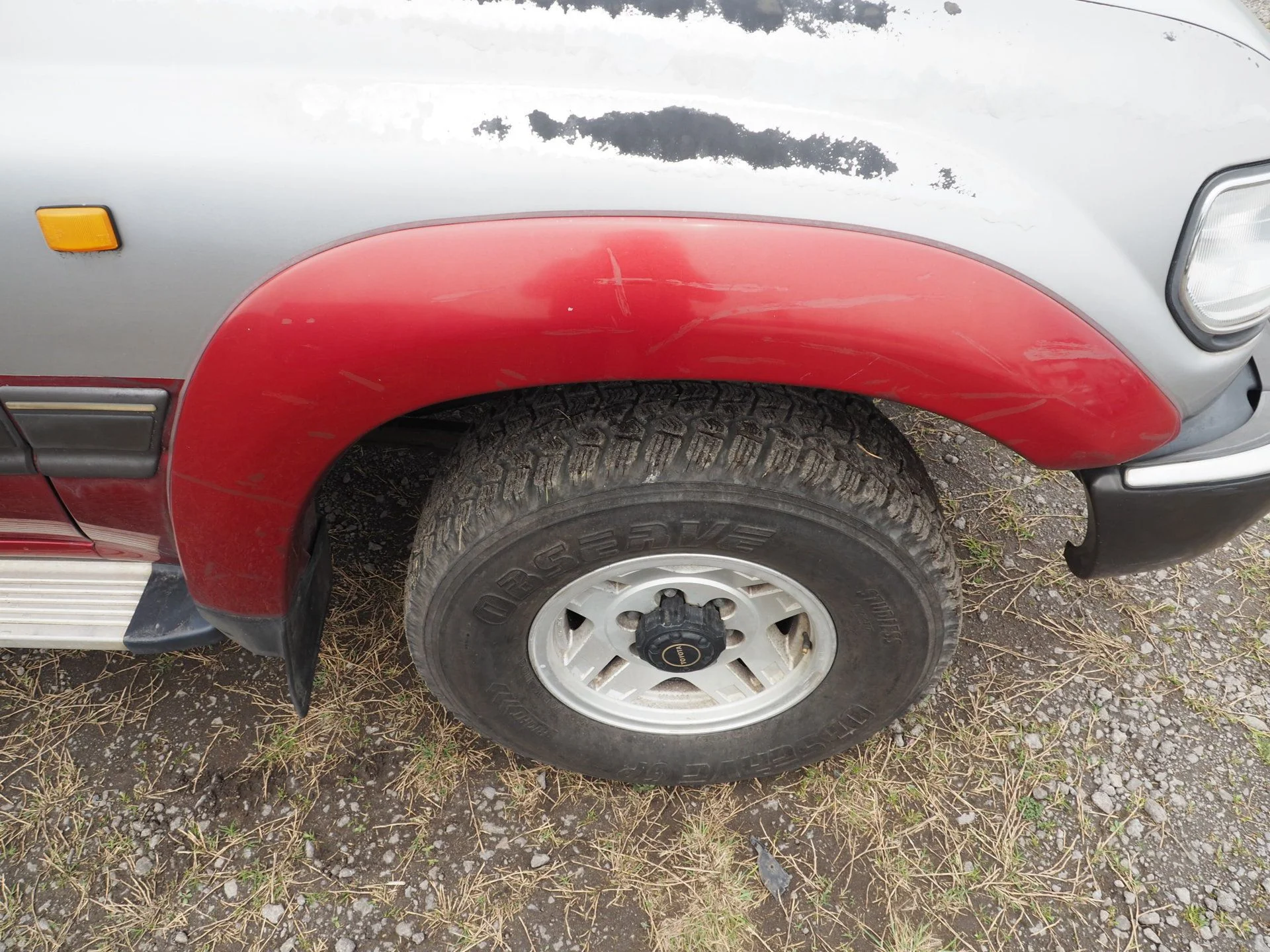 Front Right fender HDJ81