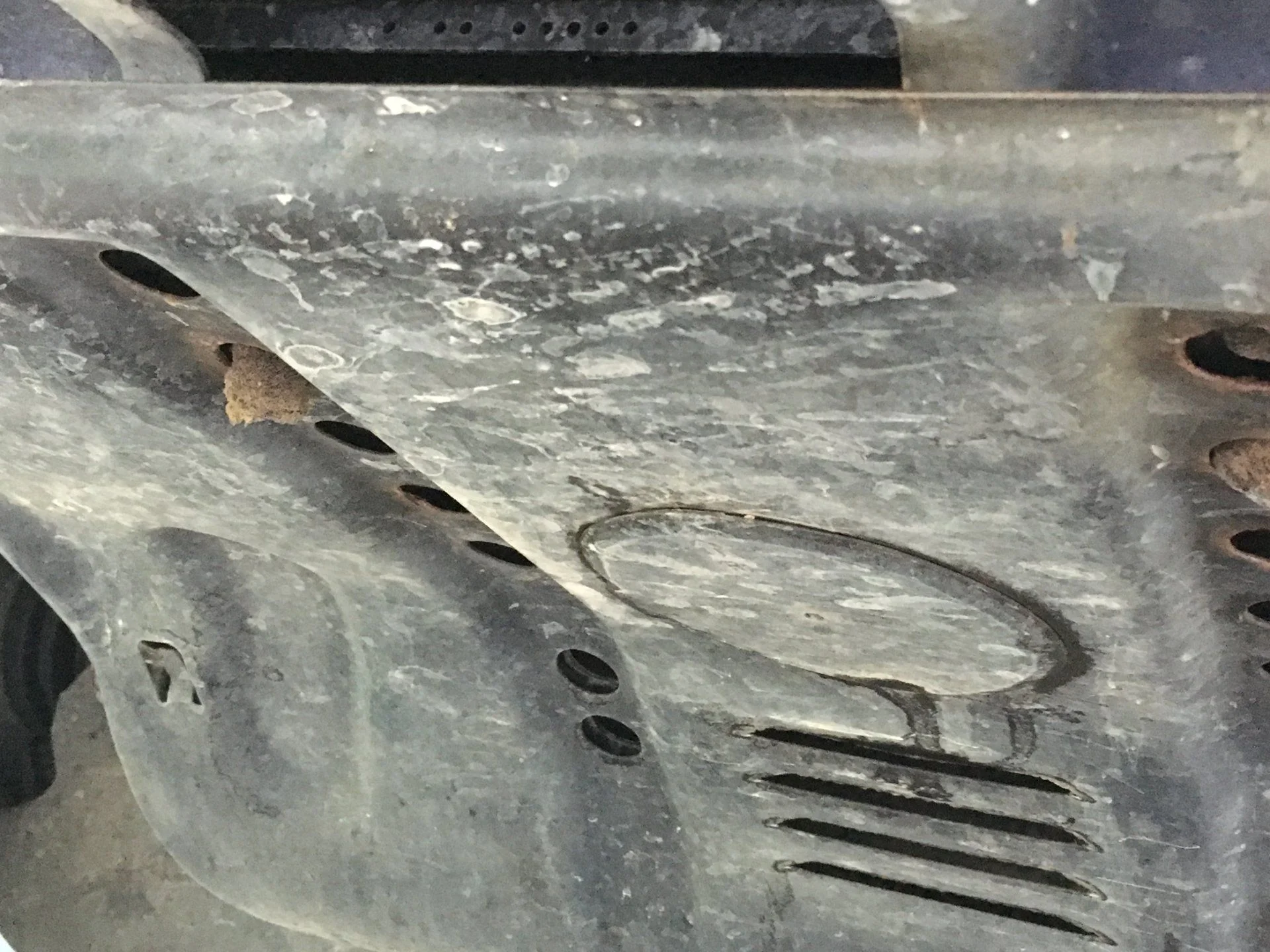 Front skid plate