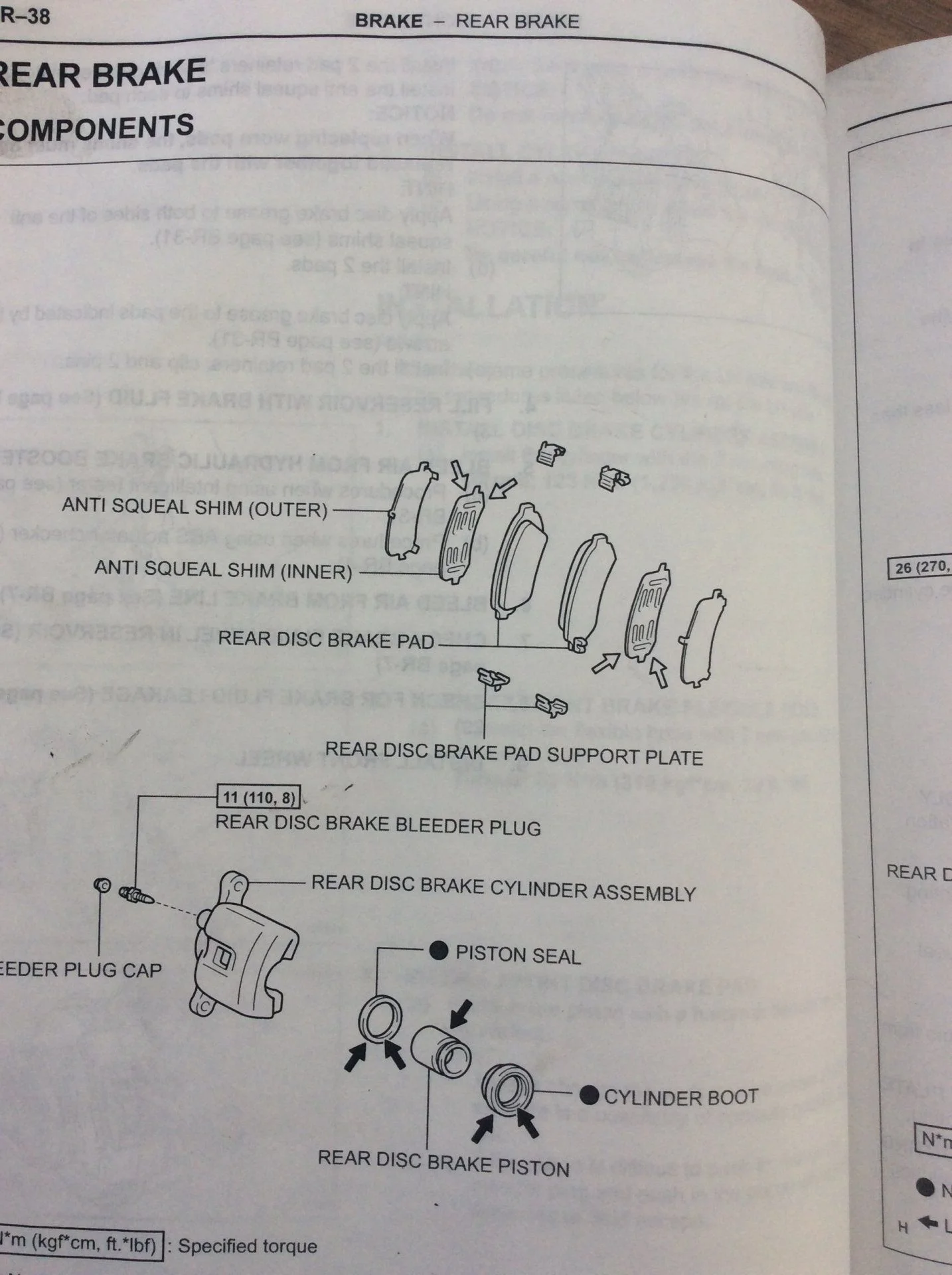 FSM Rear Brake Pads and Shims