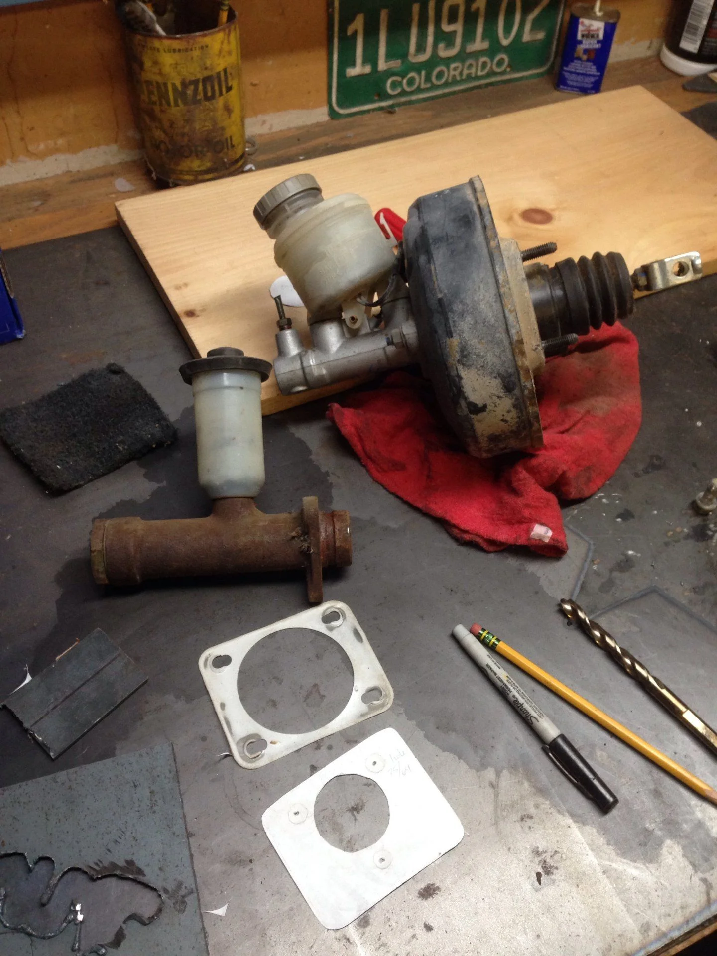 Geo metro power brake upgrade