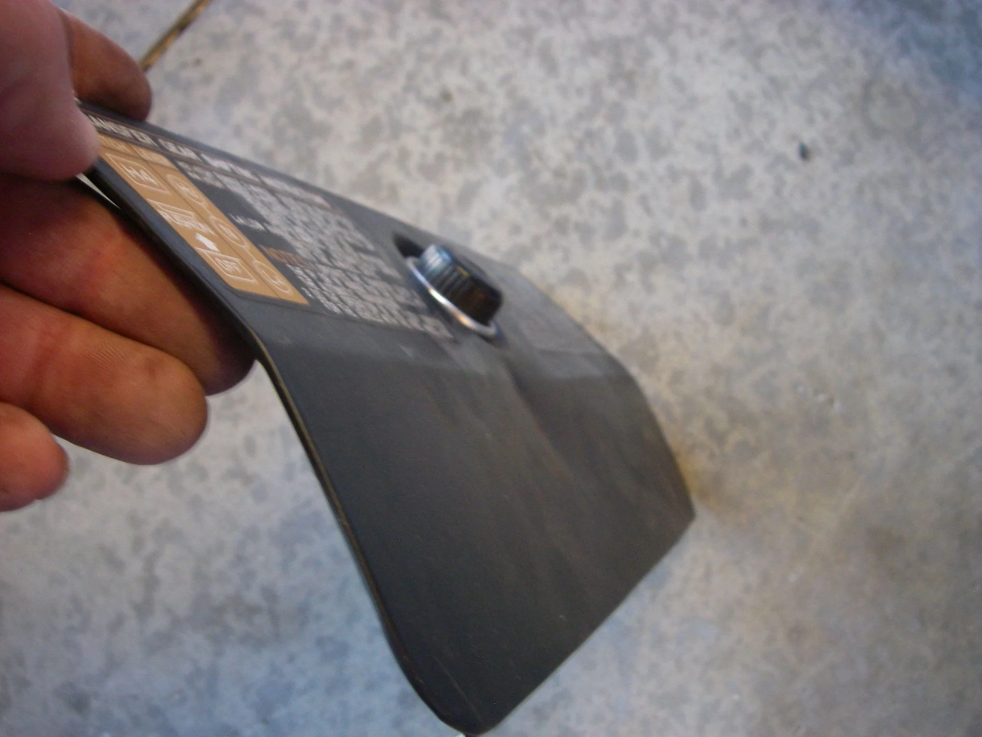 Glove Box Door Small Dent