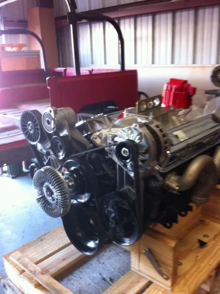 Got my Serpentine Belt setup installed on my V8.