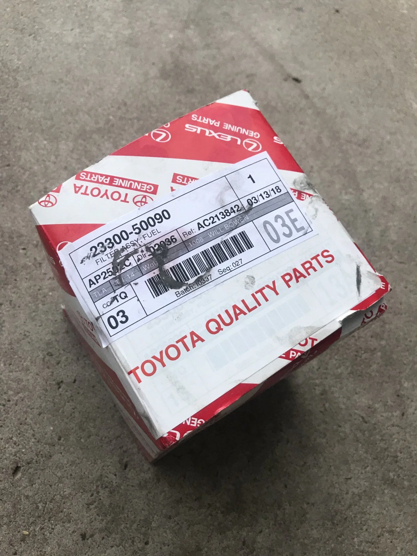 Great fuel filter in