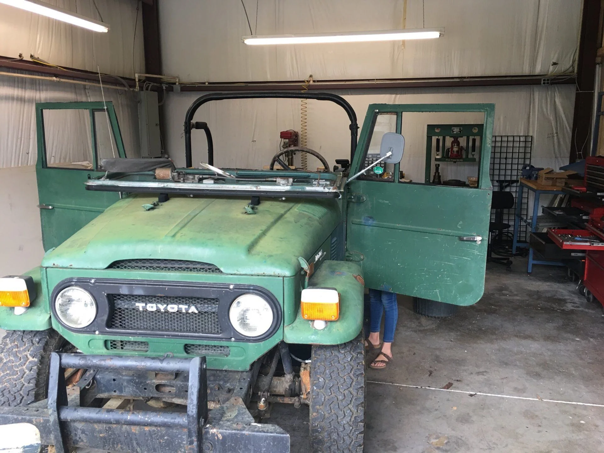 Green FJ40 1