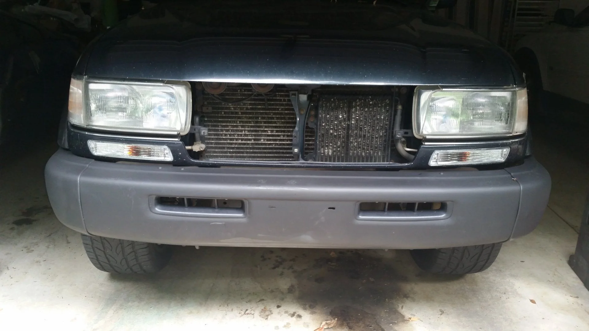Grill Removed