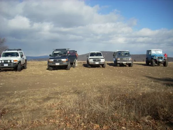 GWNF 21 Dec 08 group pic atop Meadow Knob.