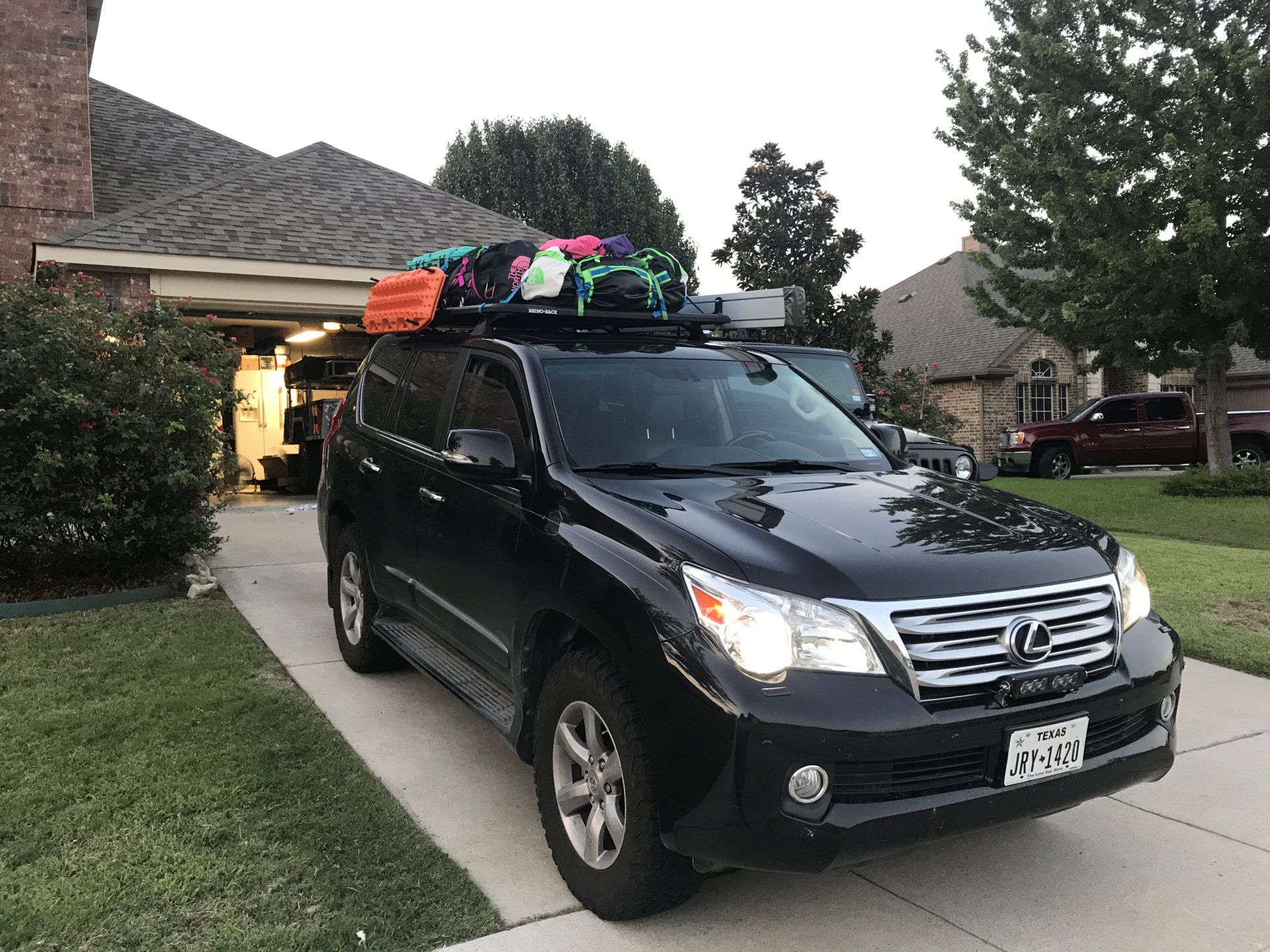 GX460 Loaded Roof Rack