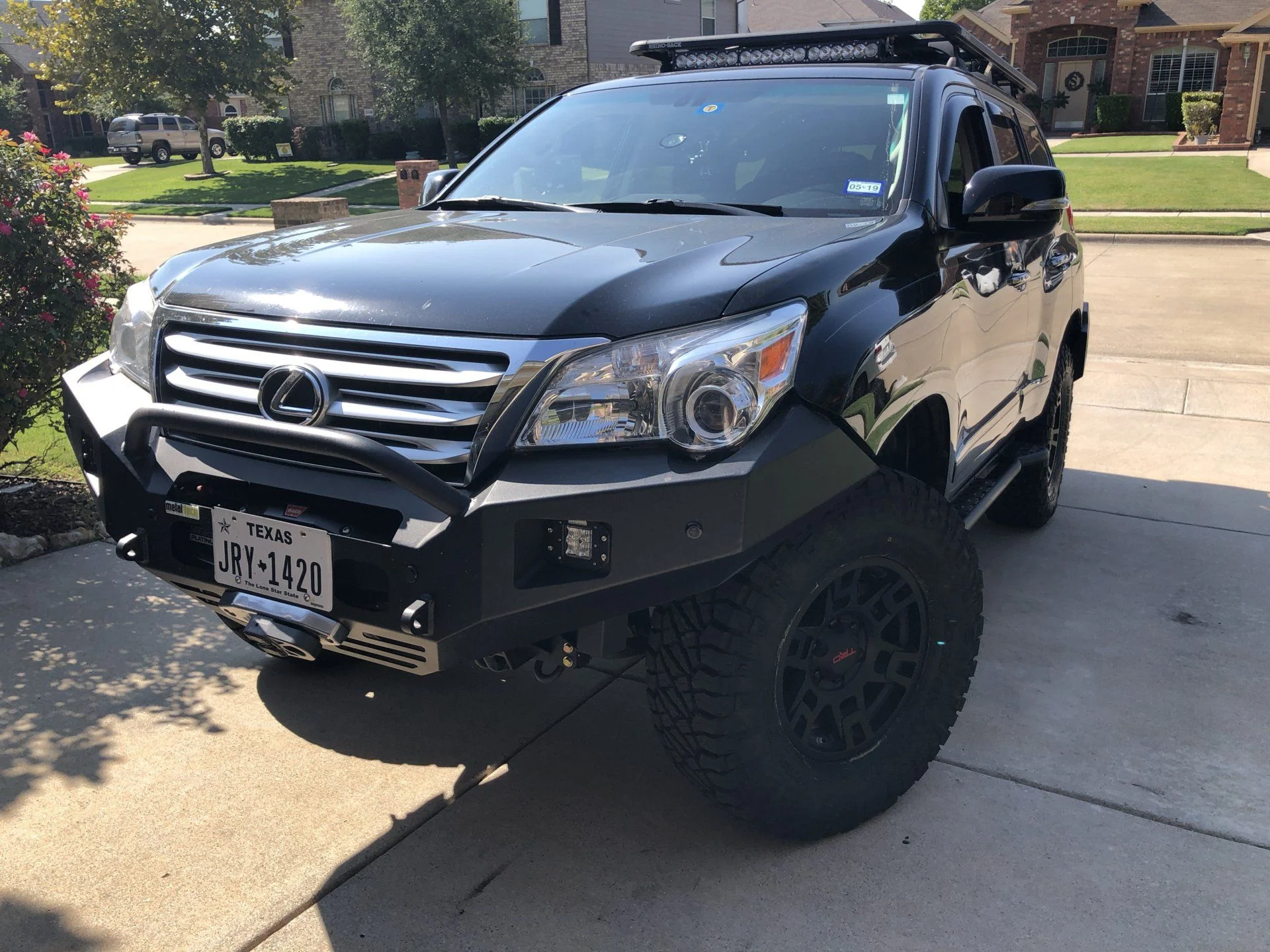 GX460 TRD Wheels Nitto Ridge Grapplers