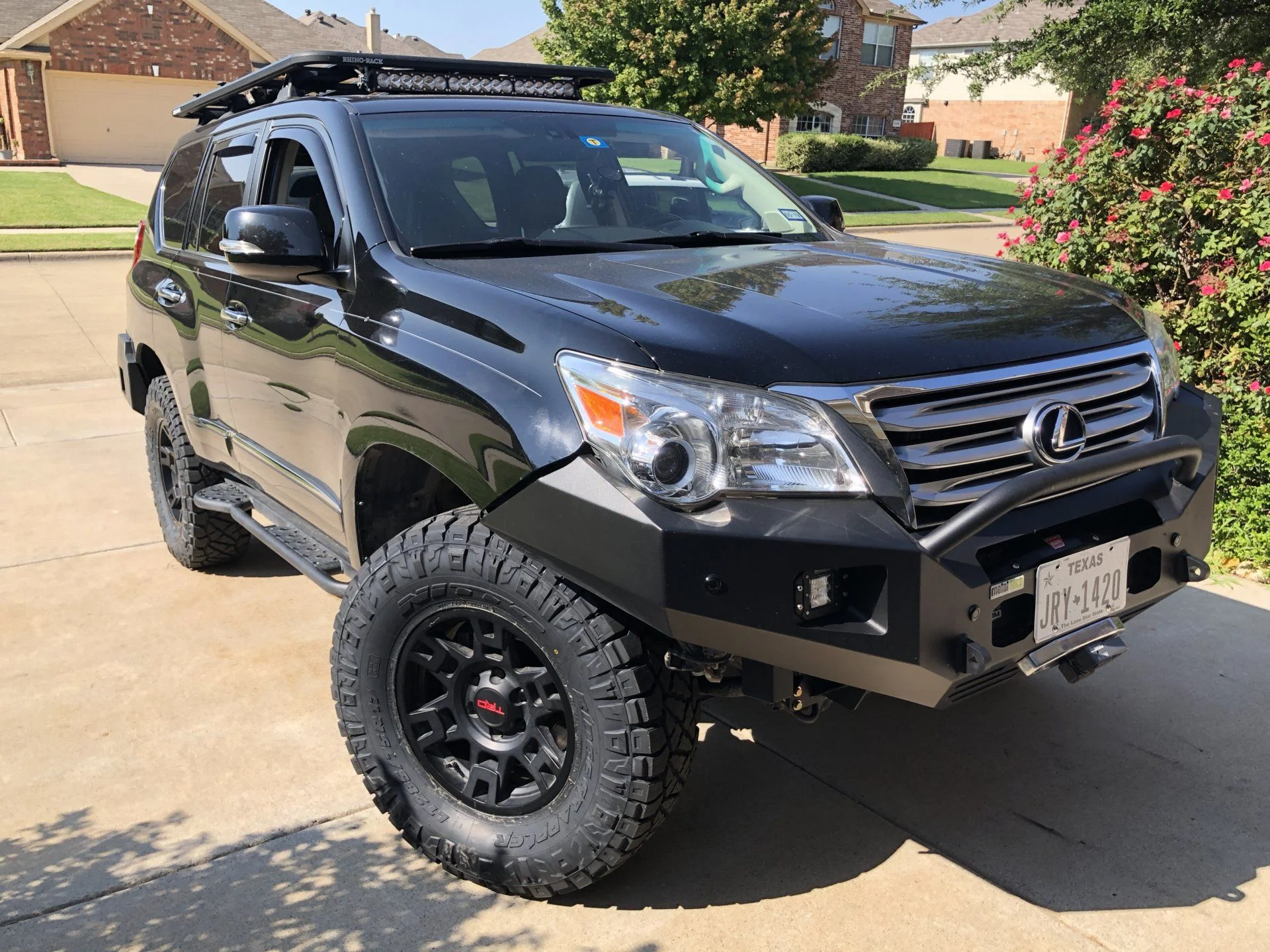 GX460 TRD Wheels Nitto Ridge Grapplers