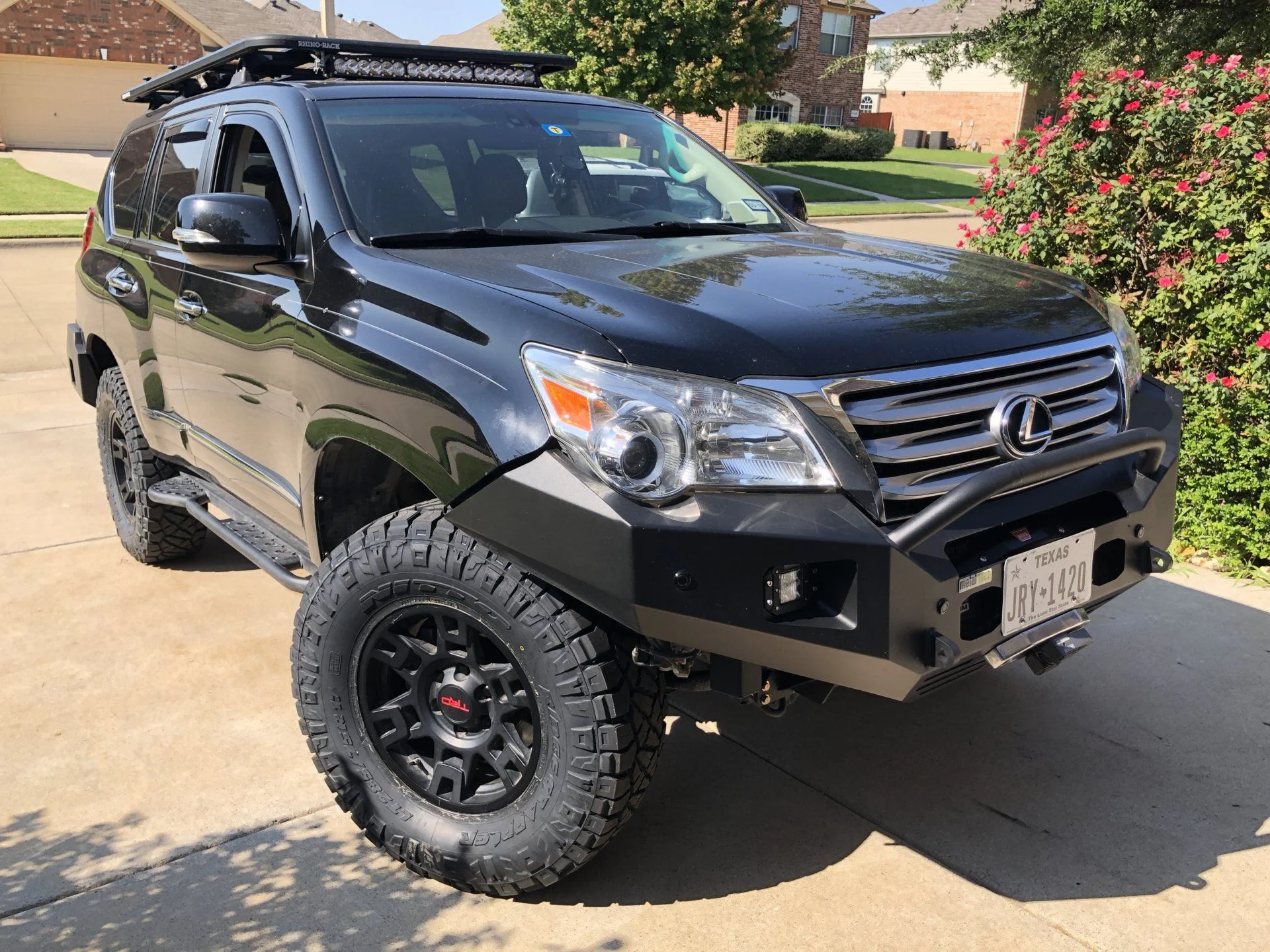 GX460 TRD Wheels Nitto Ridge Grapplers