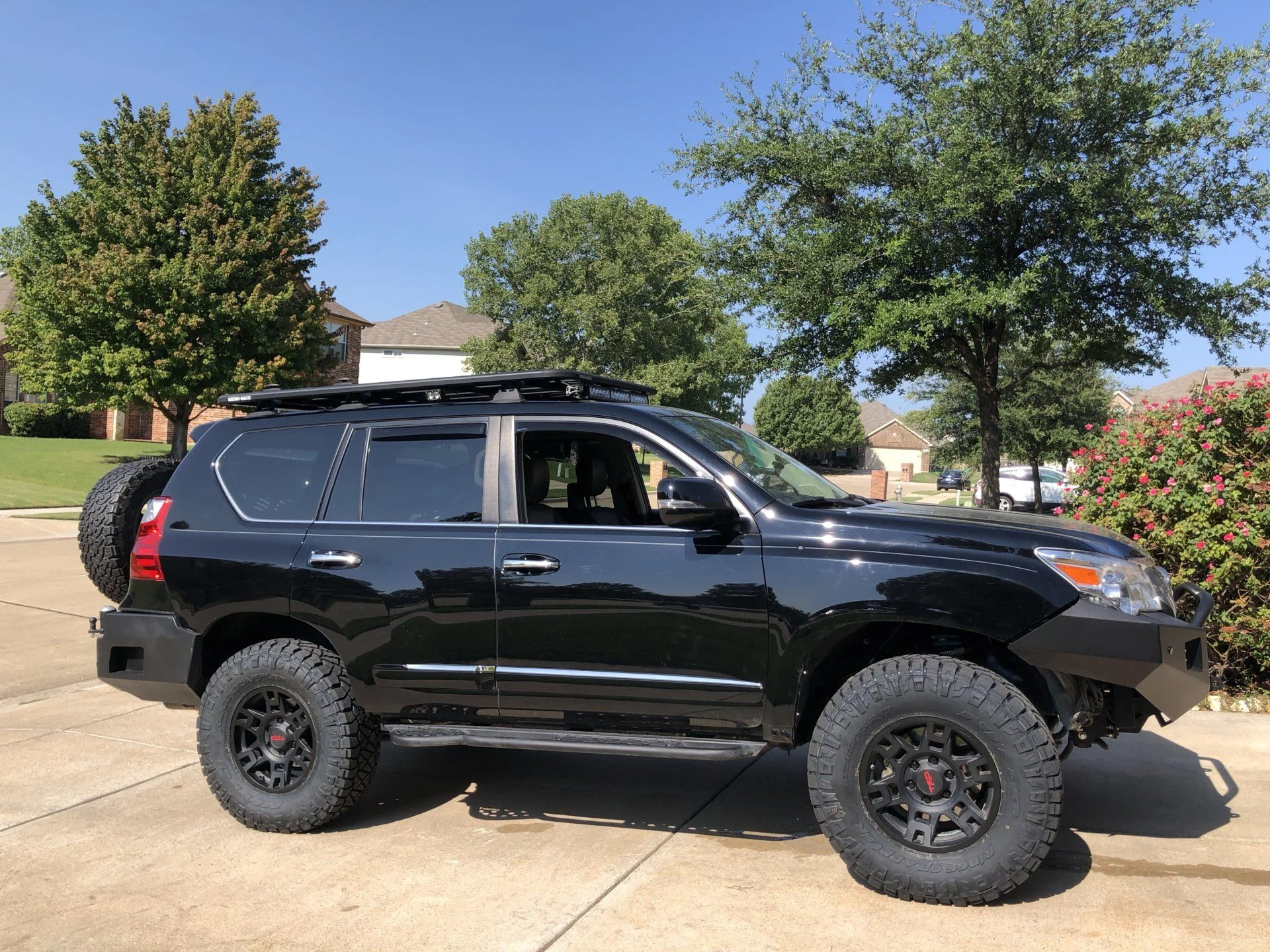 GX460 TRD Wheels Nitto Ridge Grapplers