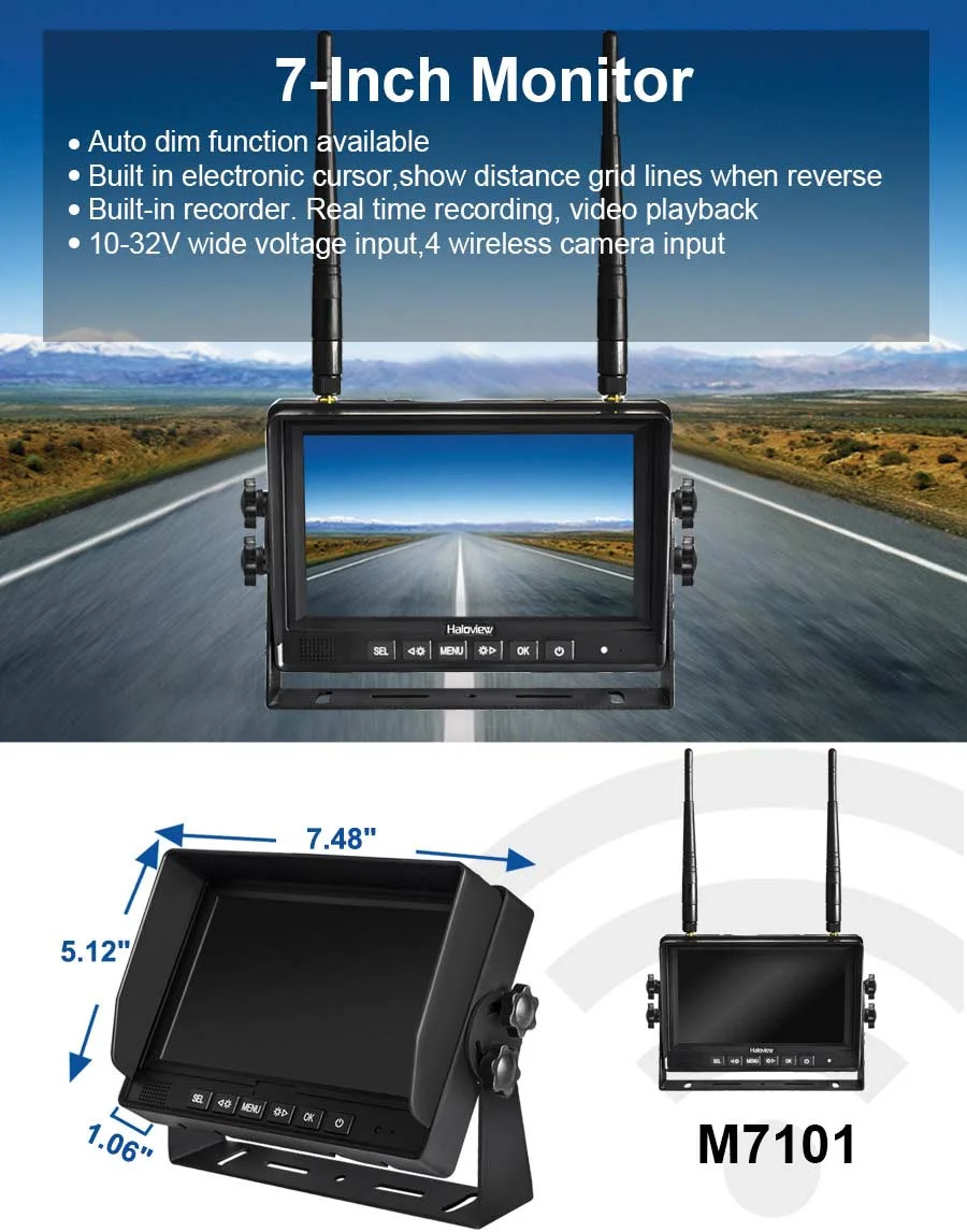 haloview rearview camera system