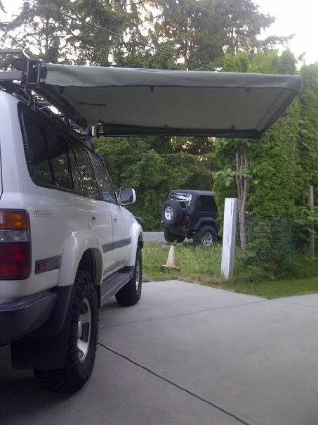 Hannibal rack and awning