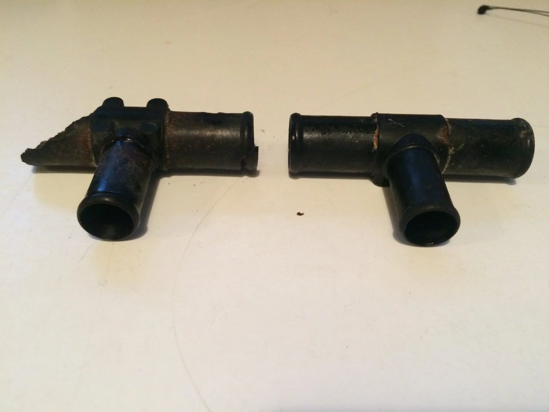 Heater hose T connectors