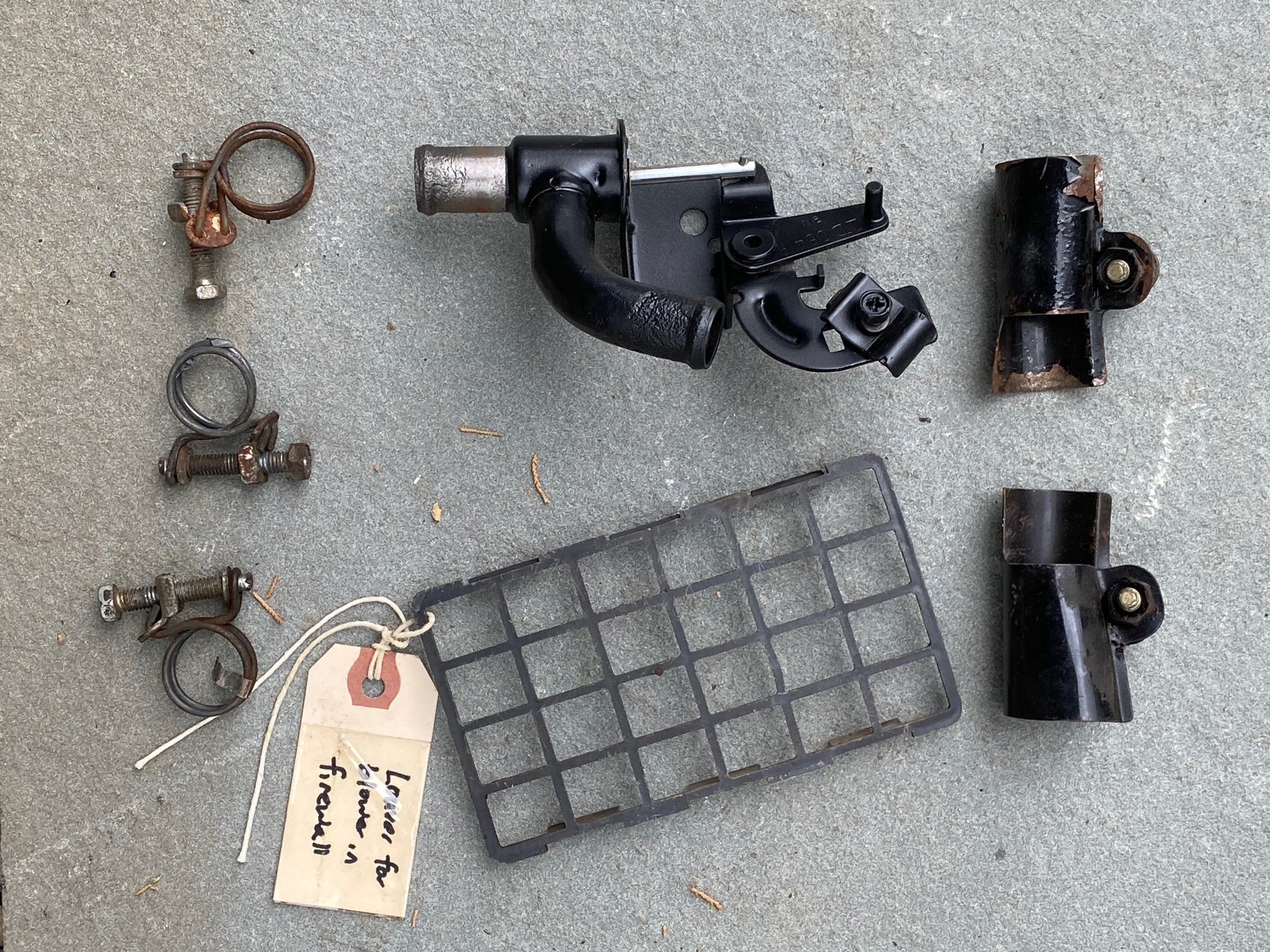 Heater valve and parts