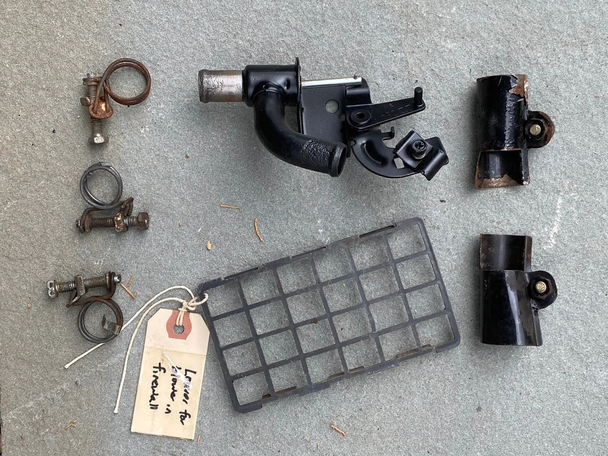 Heater valve and parts