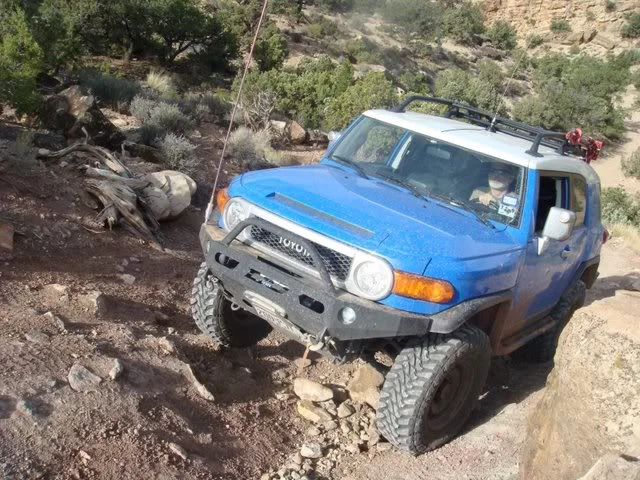 Helldorado Trail, Area BFE, Moab, 2008