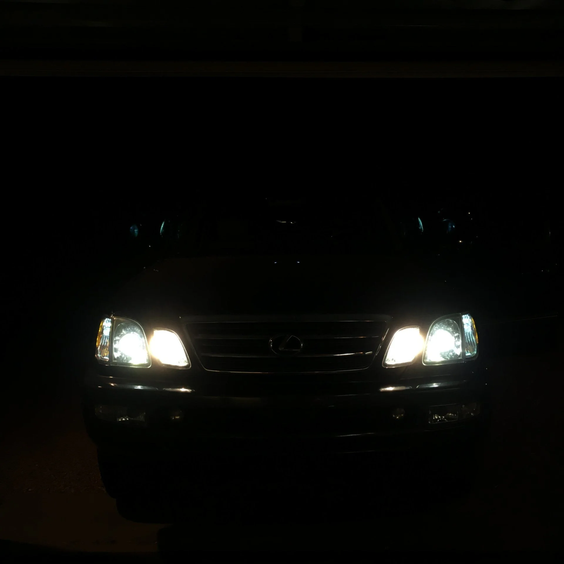 HID retrofit complete high beams