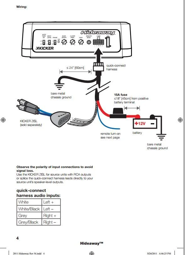 Pt250 Wiring Kicker Bass Station Wiring Harness Diagram