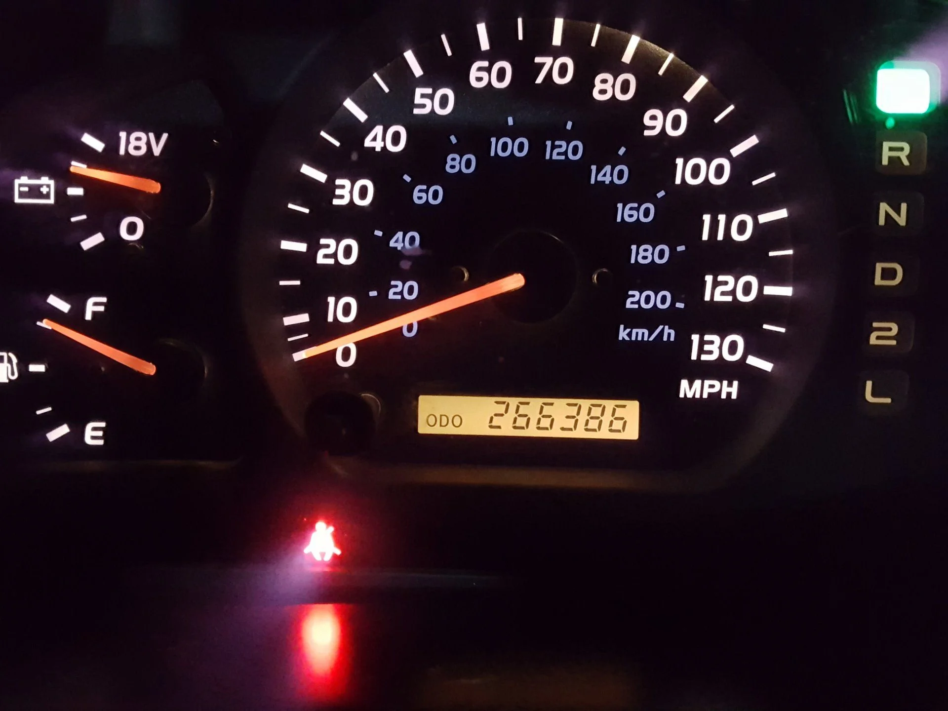 high mileage 266k