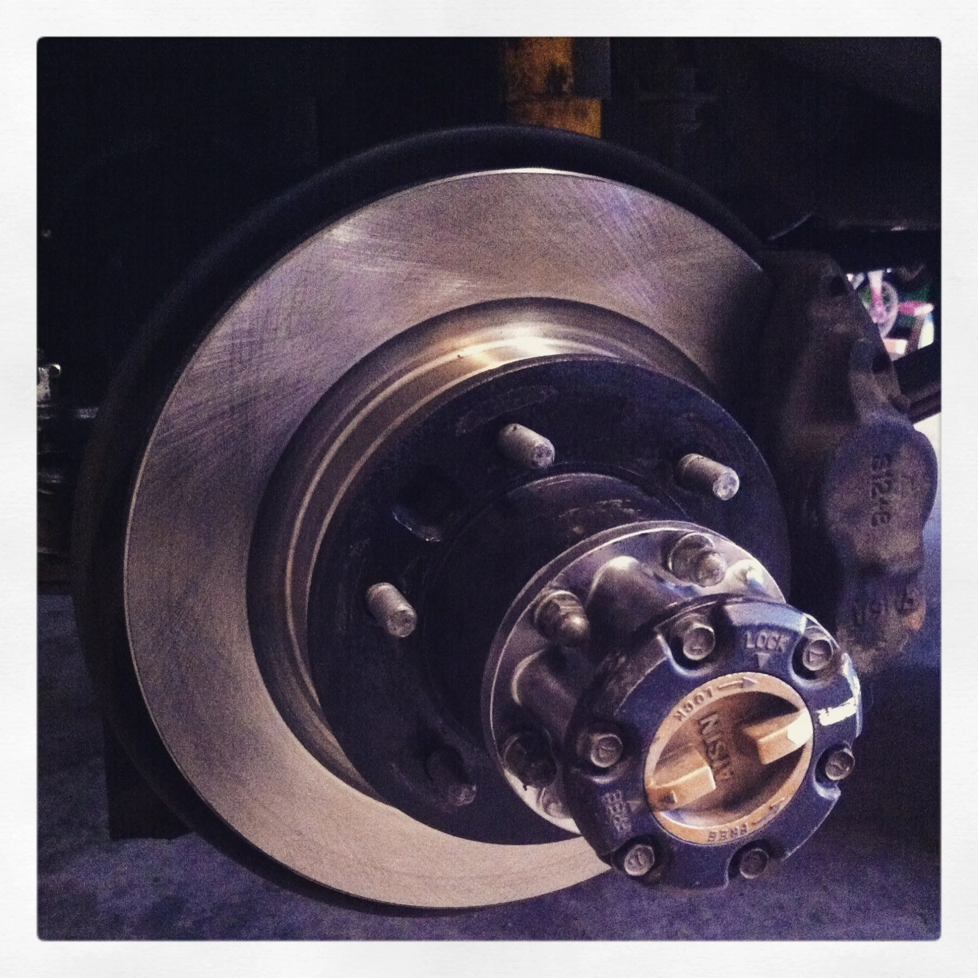 Hub rebuild and new brakes