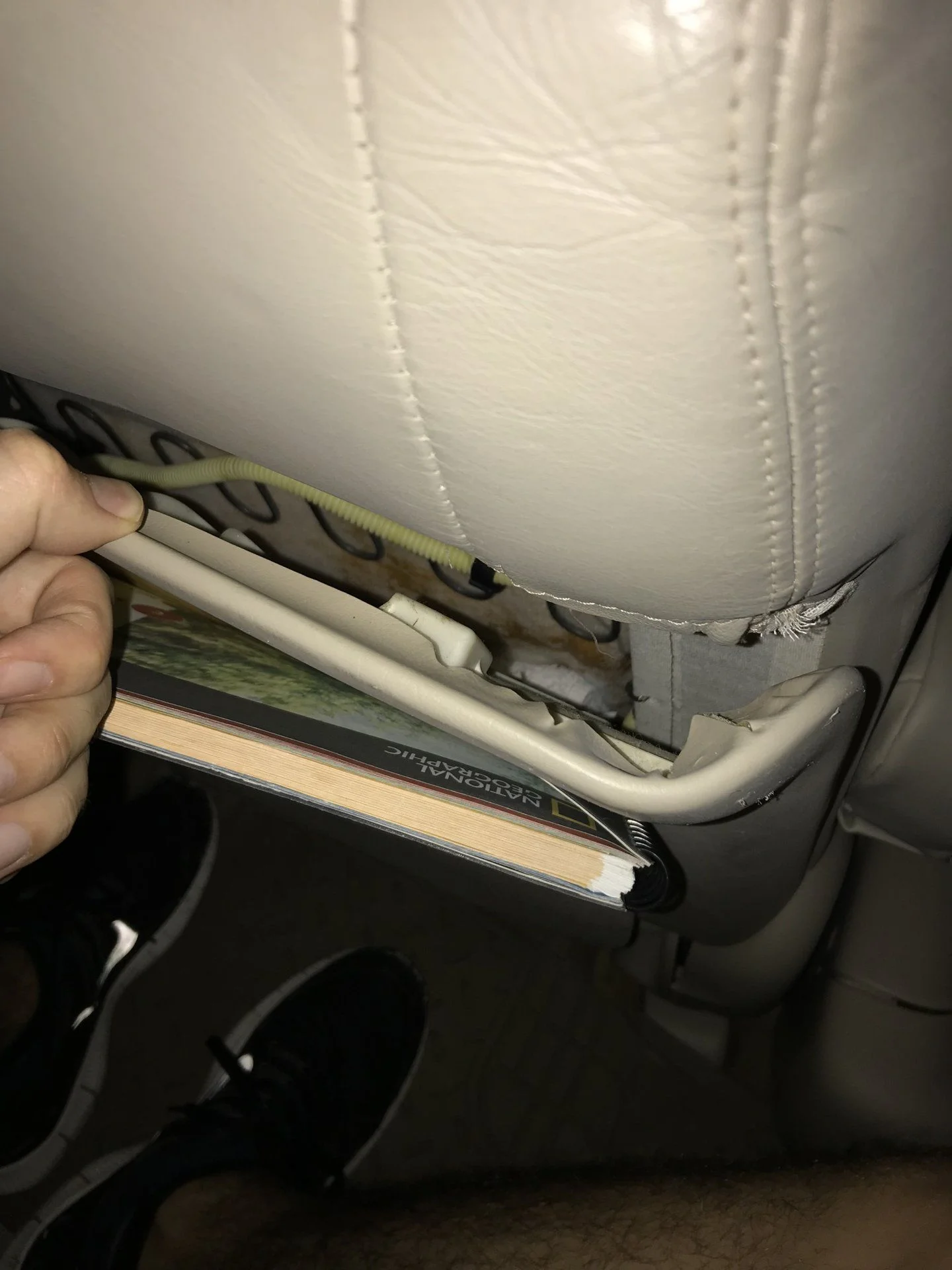 I busted the seat back clips when I fixed my lumbar adjustment