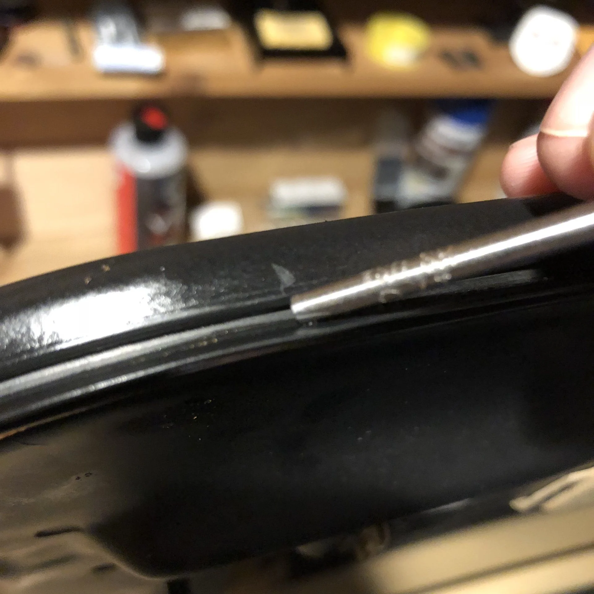 I cleaned out the seal with the smooth side of a 1/8" drill bit