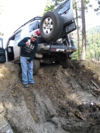 I made it thru on the way in, but comming out was a lil diff story....