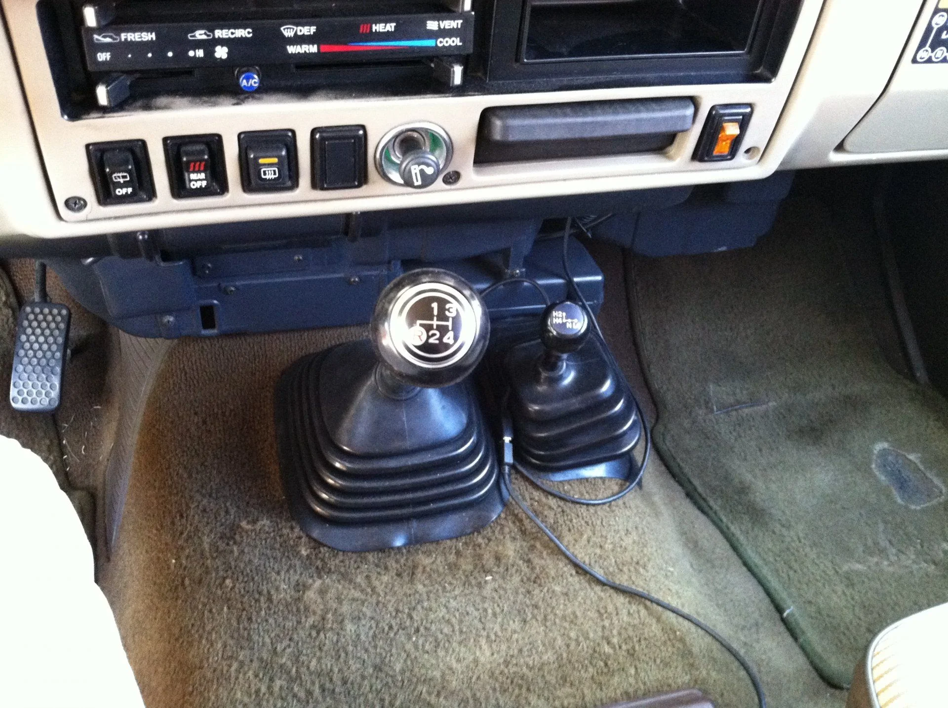 I replaced the shifter know